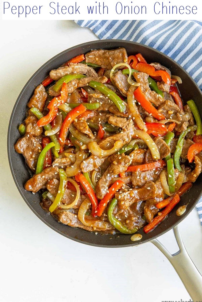 Pepper Steak with Onion Chinese