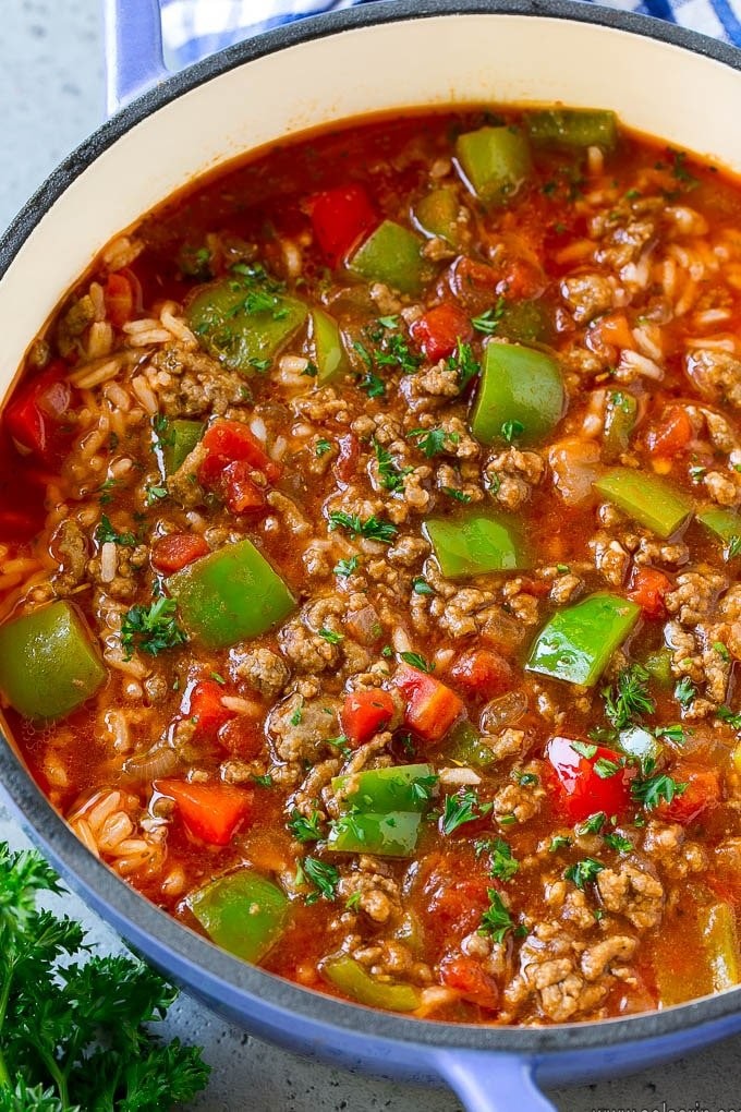 Ground Beef Vegetable Soup recipe
