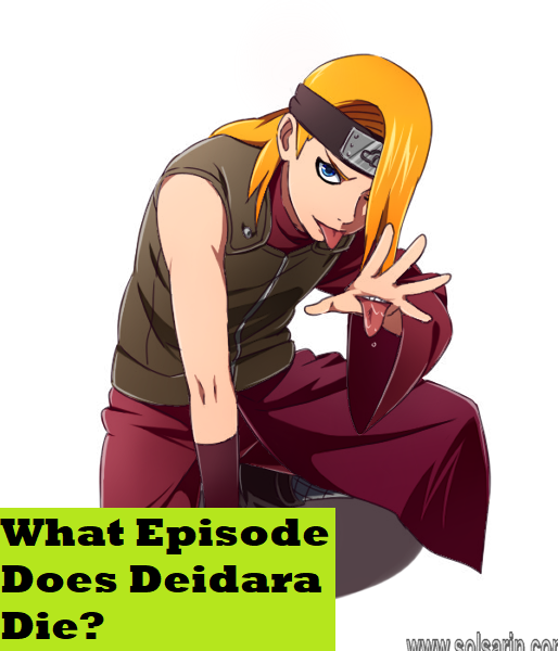 What Episode Does Deidara Die?