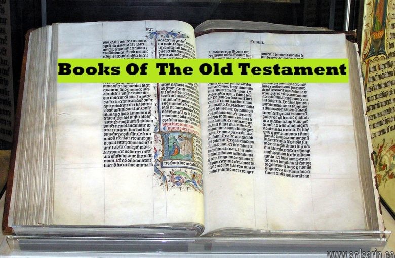 Books Of  The Old Testament