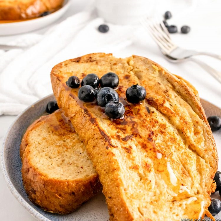 frenchtoast with sourdough bread