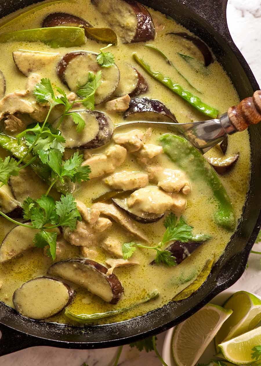 authentic thai green curry recipe