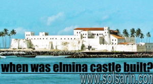 when was elmina castle built?