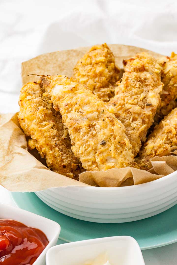 air fry chicken tenders with flour
