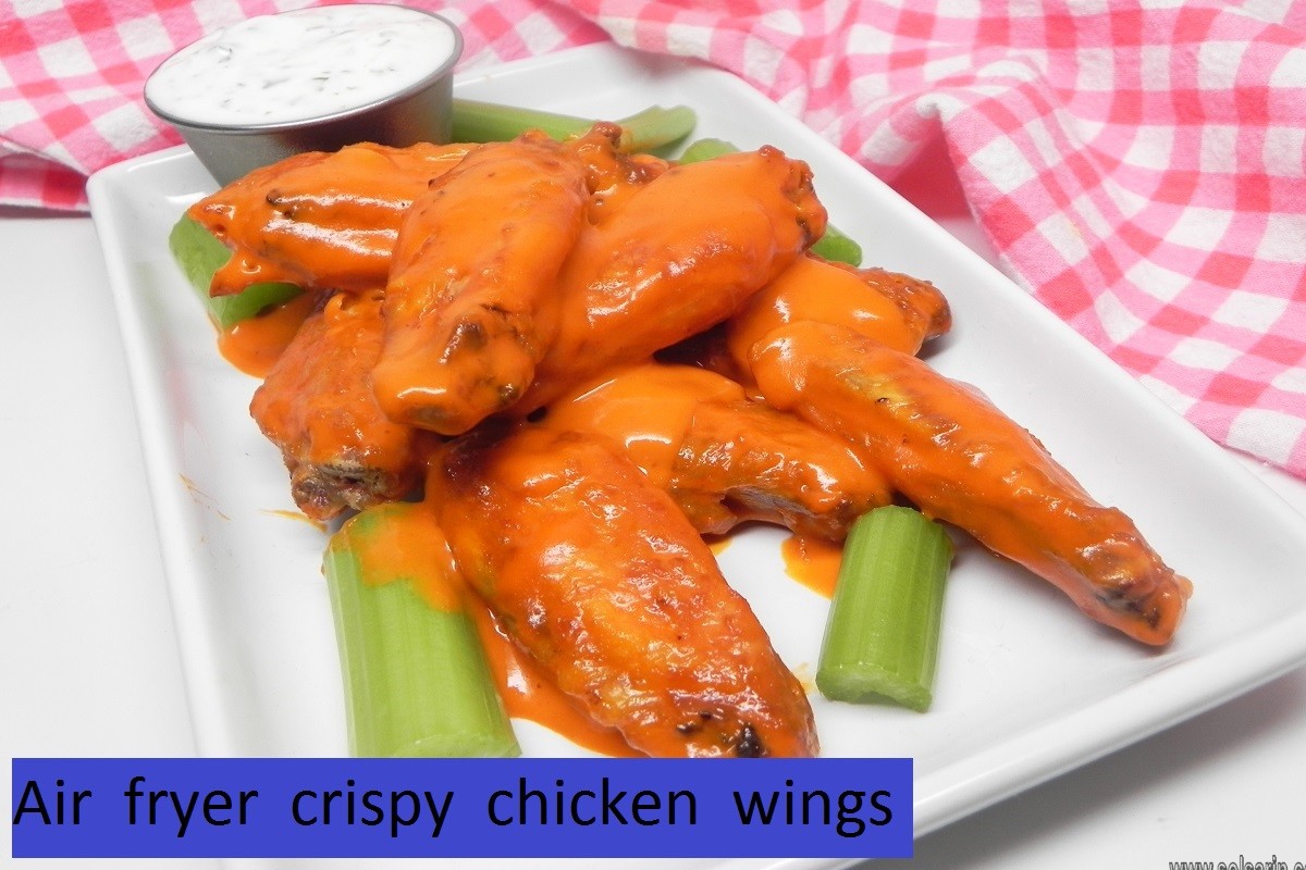 air fryer crispy chicken wings