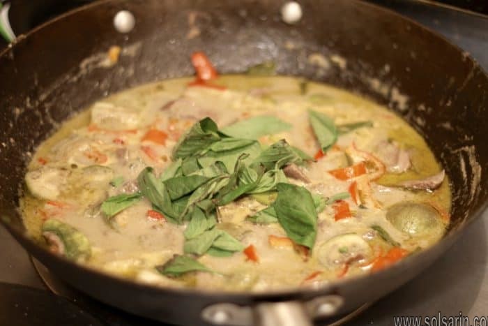 authentic thai green curry recipe
