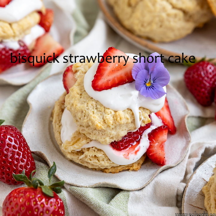 bisquick strawberry short cake