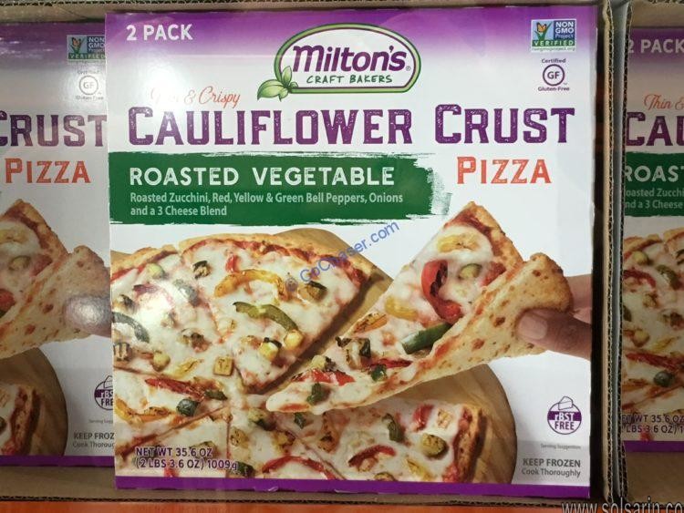 costco cauliflower crust pizza