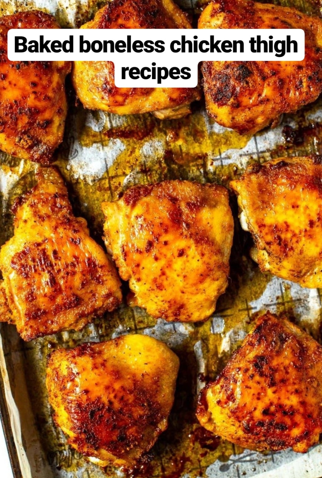 baked boneless chicken thigh recipes