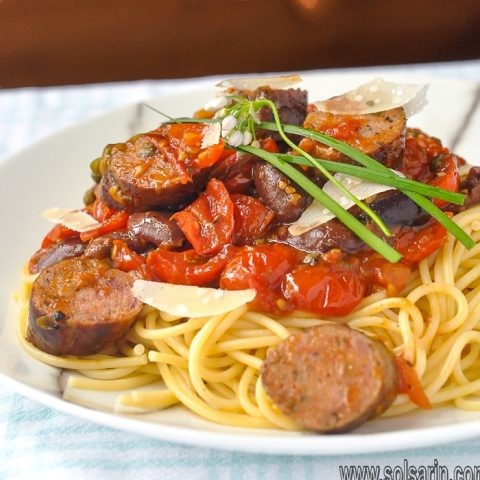 spaghetti with italian sausage