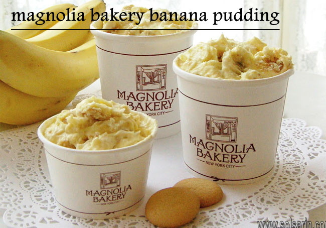 magnolia bakery banana pudding