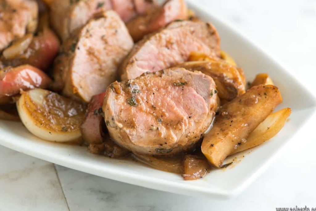 pork tenderloin with apples and onions