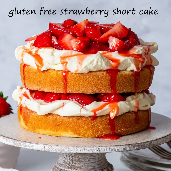 gluten free strawberry short cake