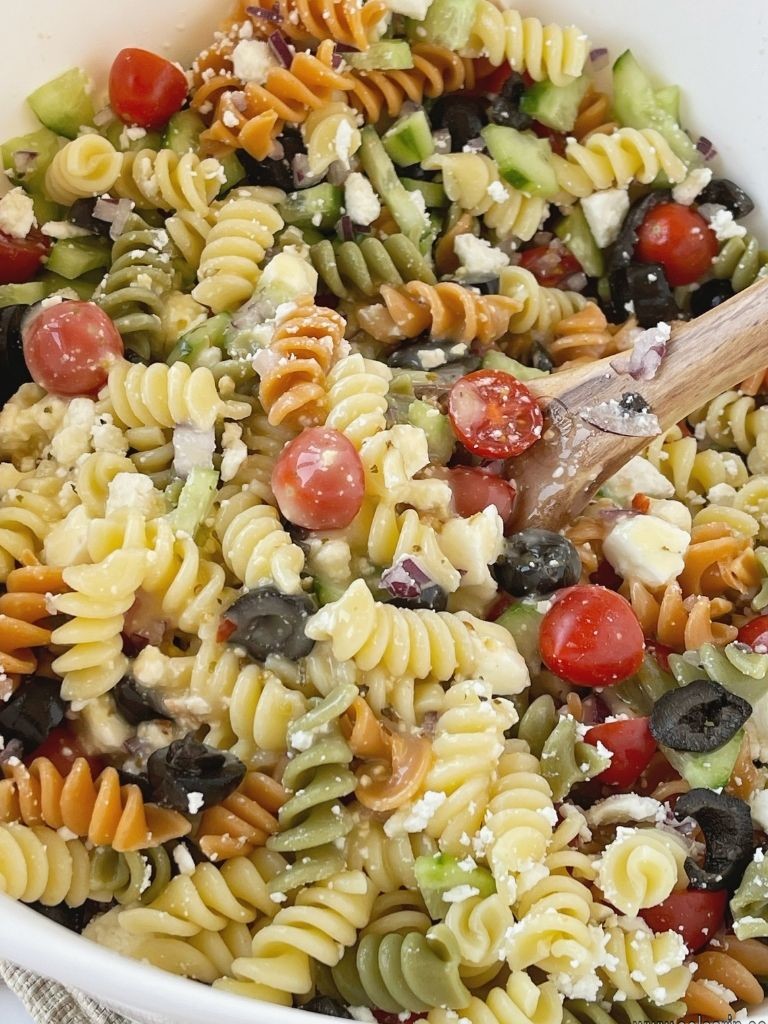 pasta salad recipe with italian dressing