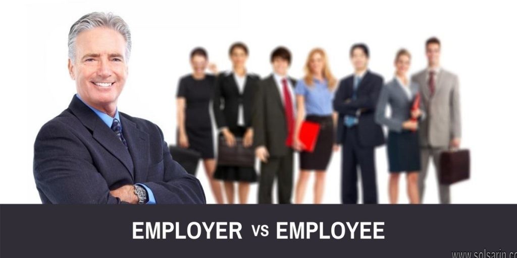 what is the difference between employee and employer