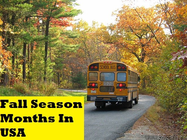 Fall Season Months In USA