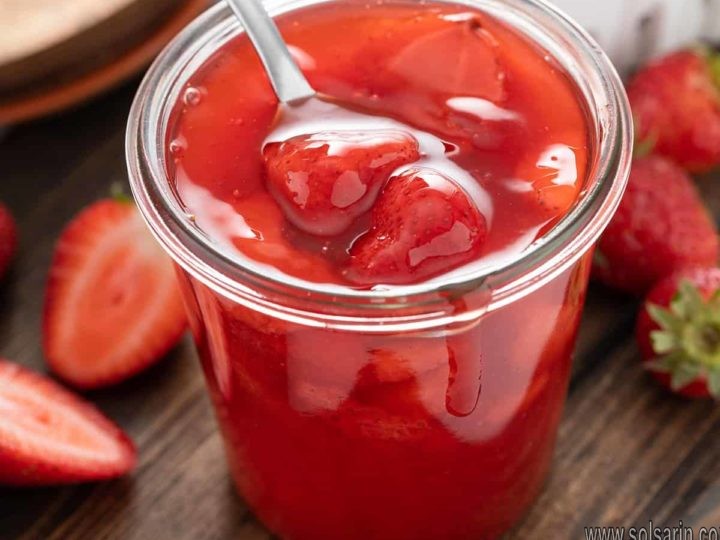 strawberry sauce for cheesecake