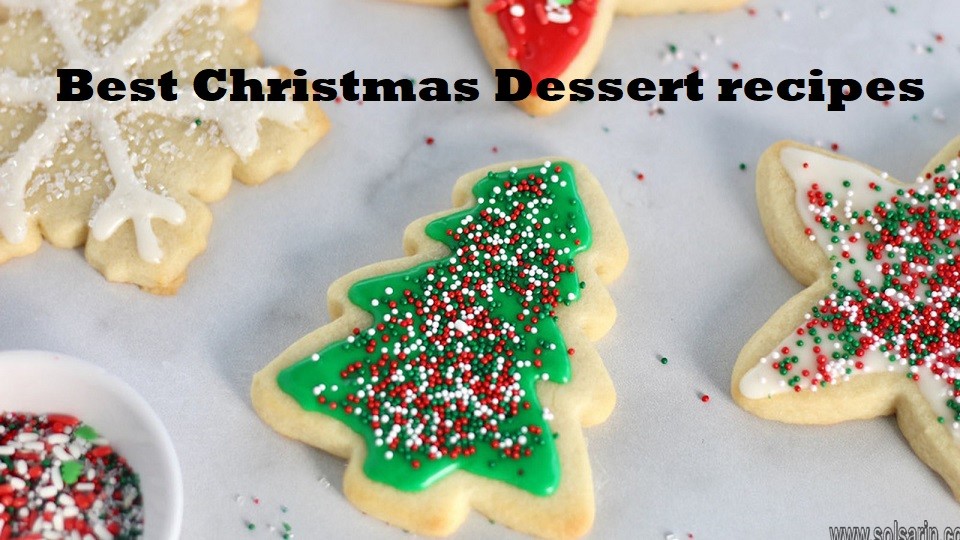 Best Christmas Dessert recipes