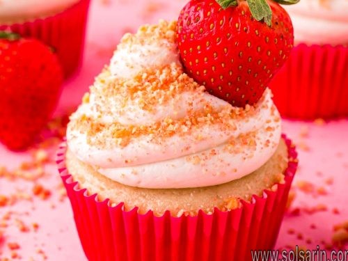 strawberry short cake cupcakes