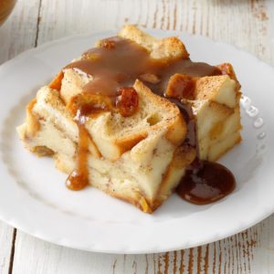 Bread-Pudding-with-Sauce