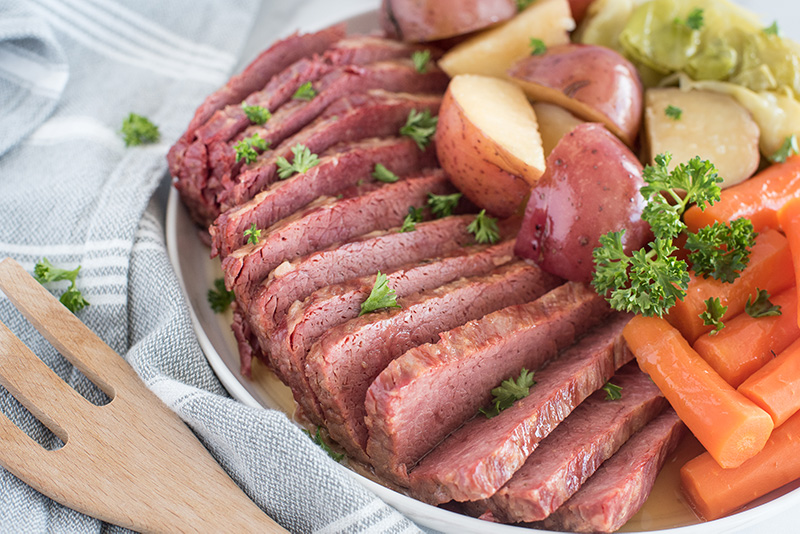 Instant pot corned beef and cabbage