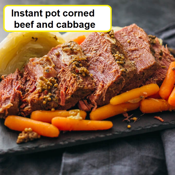 Instant pot corned beef and cabbage
