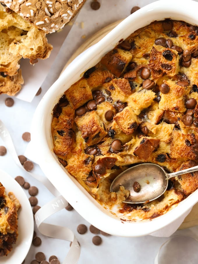 panettone bread and butter pudding