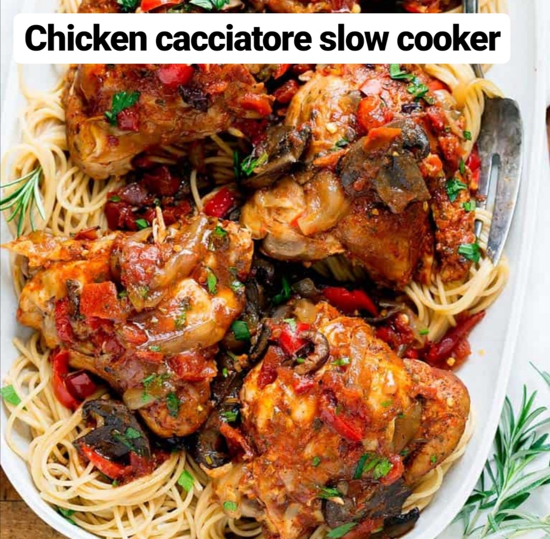 chicken cacciatore slow cooker