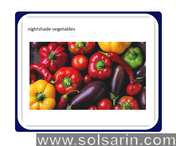nightshade vegetables