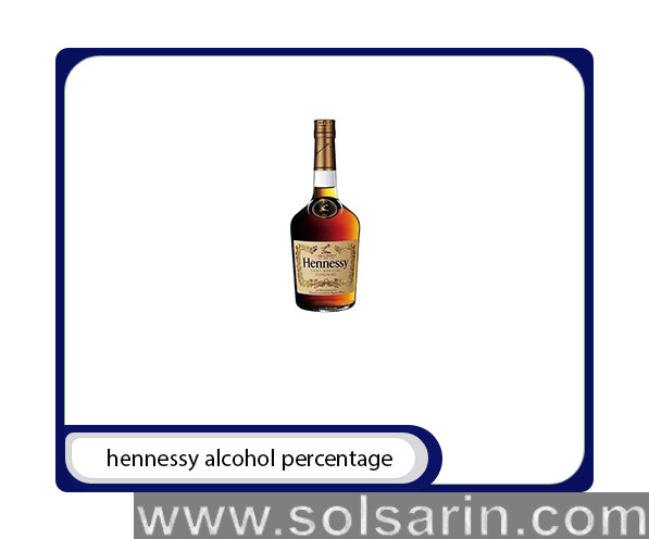 hennessy alcohol percentage