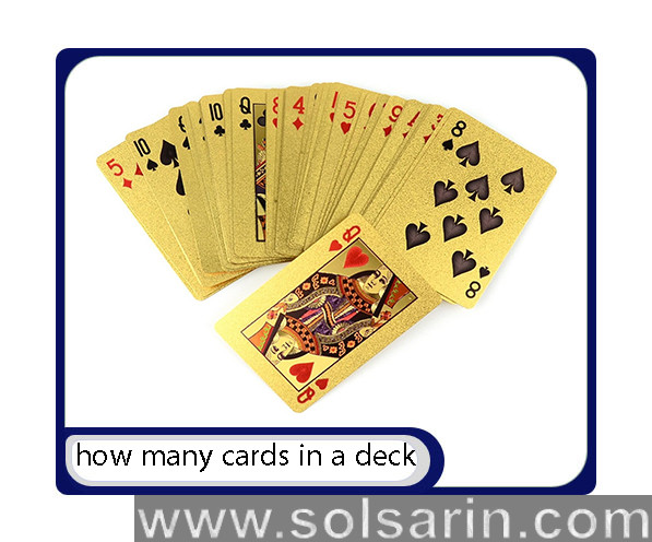 how many cards in a deck