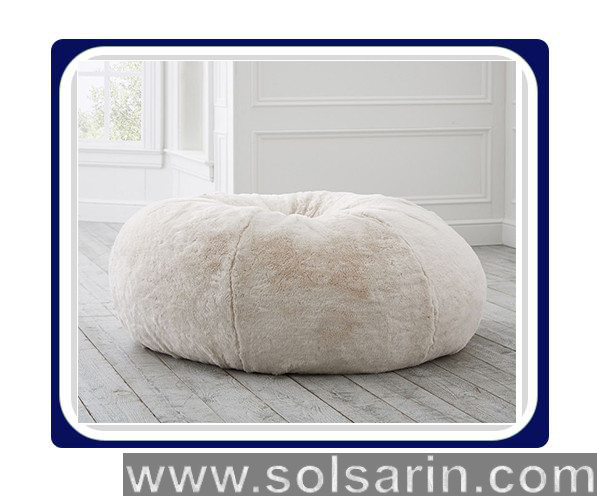 how to open pottery barn bean bag without key