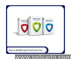 how to disable quick heal antivirus